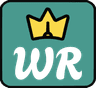 Weight Royale logo - crown on scale